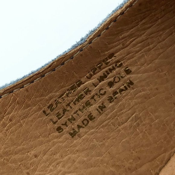 L'Intervalle Anyl Blue Suede Barrel Block Heels 37 - Picture 9 of 13